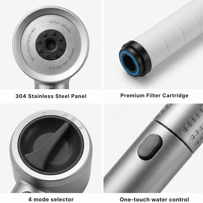 Fivvra™ Filtered Shower Head Pro