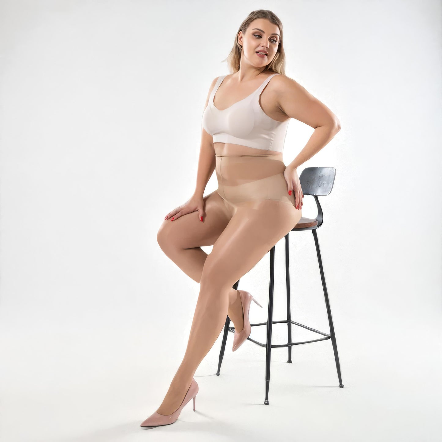FIVVAR™ Plus-Size Tear-Resistant Tights