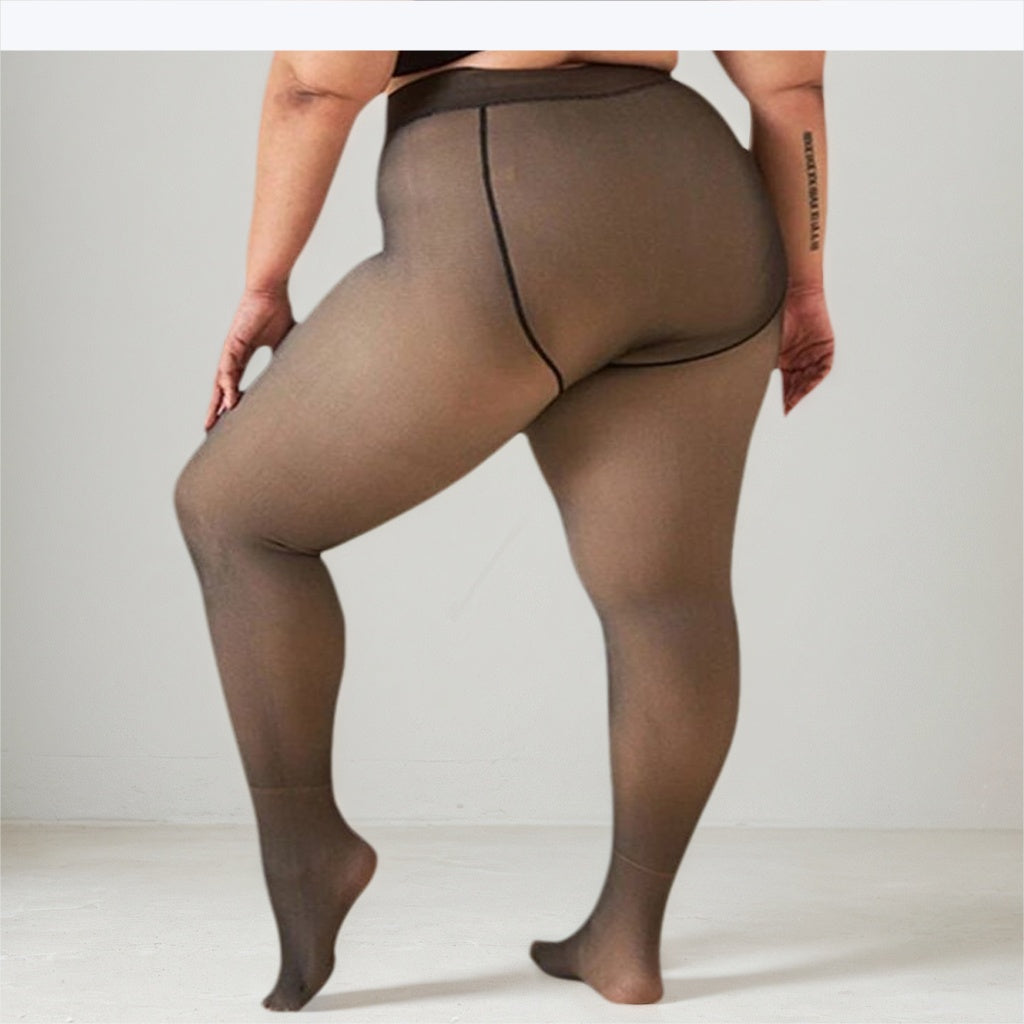 FIVVRA™ Fleece Sheer Tights
