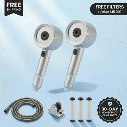 Fivvra™ Filtered Shower Head Pro