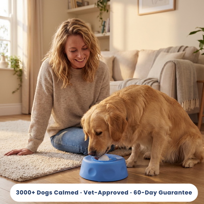 Fivvra™ Anxiety Slow Feeder Bowl