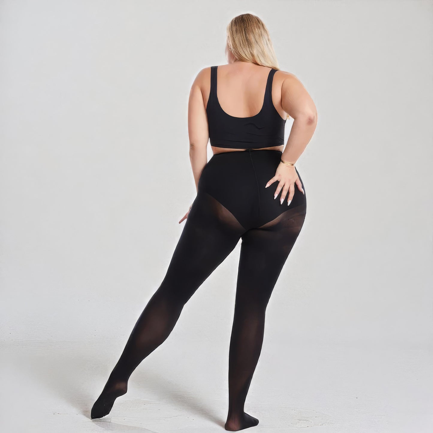 FIVVAR™ Plus-Size Tear-Resistant Tights
